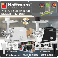 М’ясорубка Hoffmans HM-280 2000W – потужна електрична м’ясорубка для дому та професійного використання